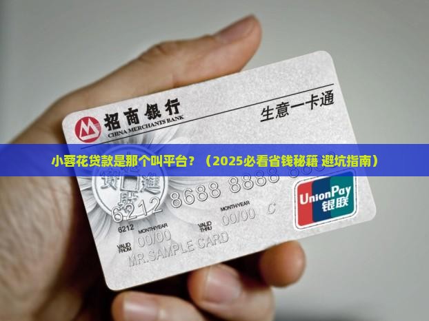 小蓉花贷款是那个叫平台
