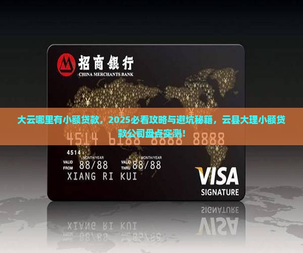 大云哪里有小额贷款