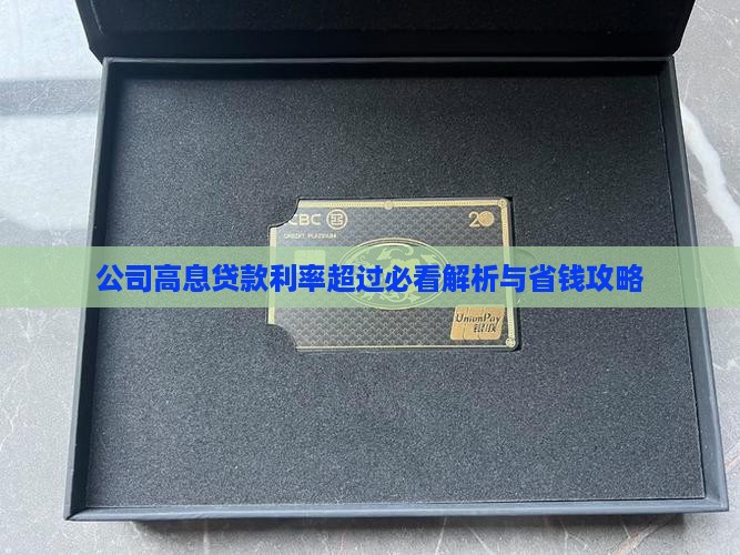 公司高息贷款