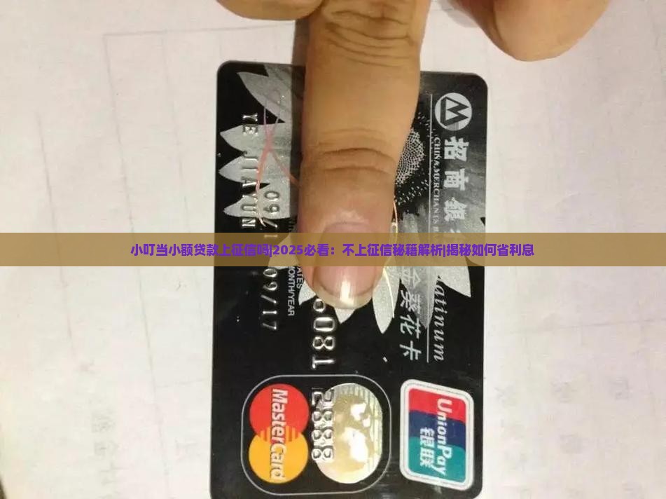 小叮当小额贷款上征信吗