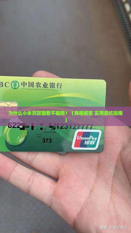 小米贷款能看不能用