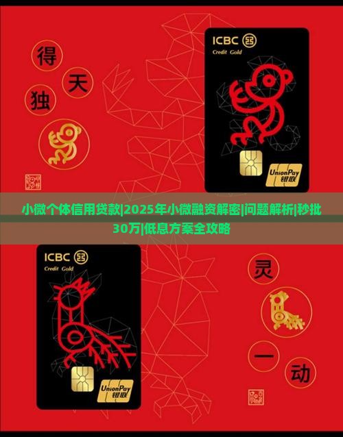小微个体信用贷款