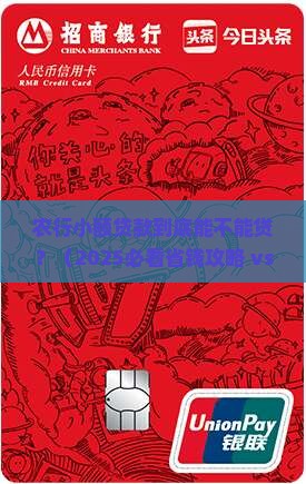 农行小额贷款能贷吗