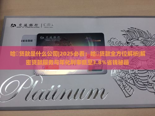 哈啰贷款是什么公司