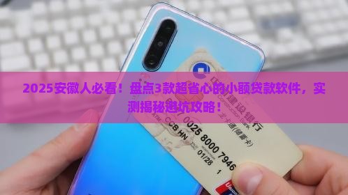 安徽小额贷款软件有哪些