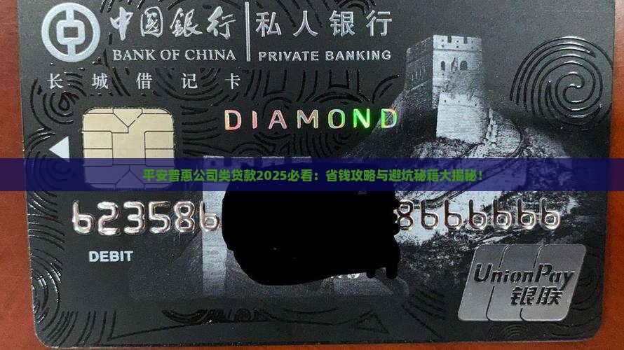 平安普惠公司类贷款