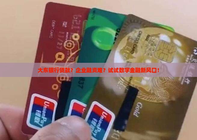 大东银行贷款