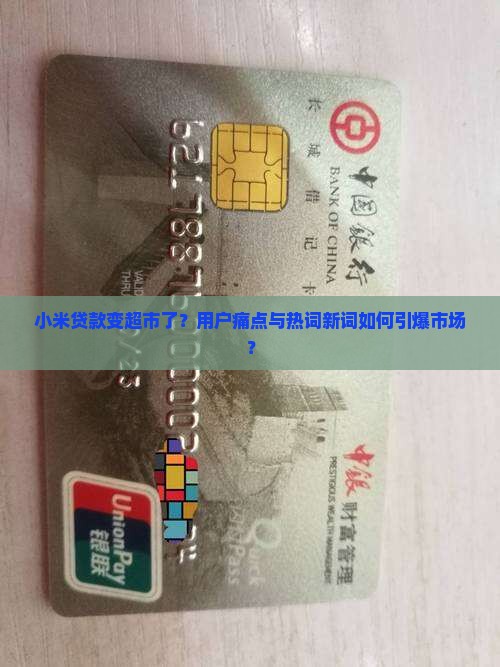 小米贷款变超市了