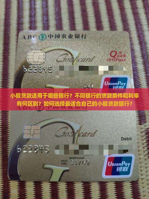 小额贷款适用于什么银行