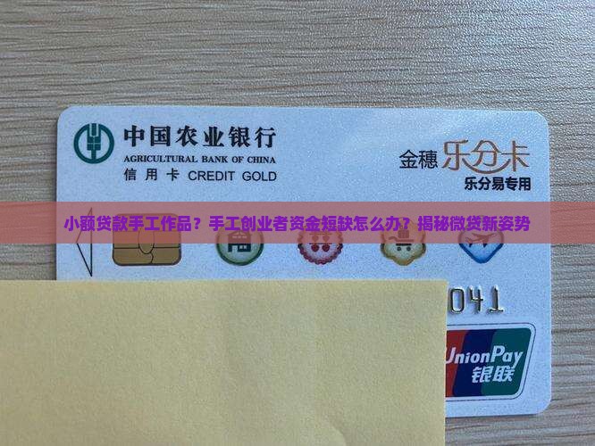 小额贷款手工作品