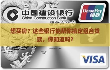 哪些银行有组合贷款政策
