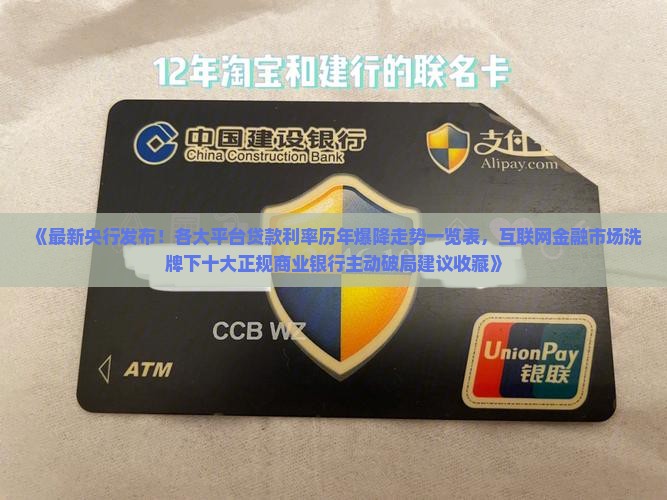 各大平台的贷款利率