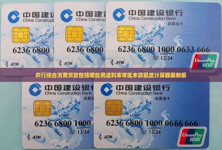 农行综合消费贷款