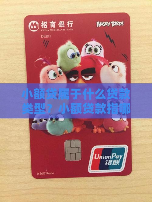 小额贷属于什么贷款