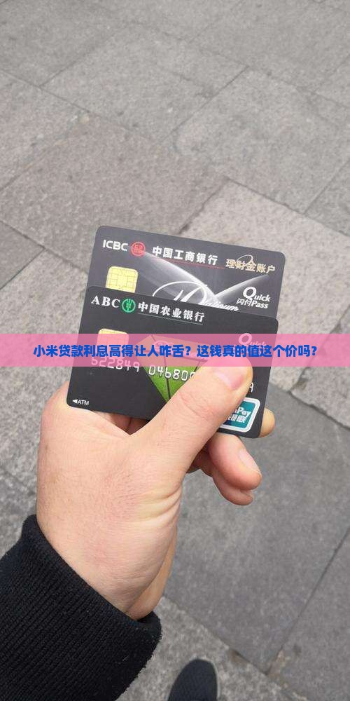 小米贷款利息这么高