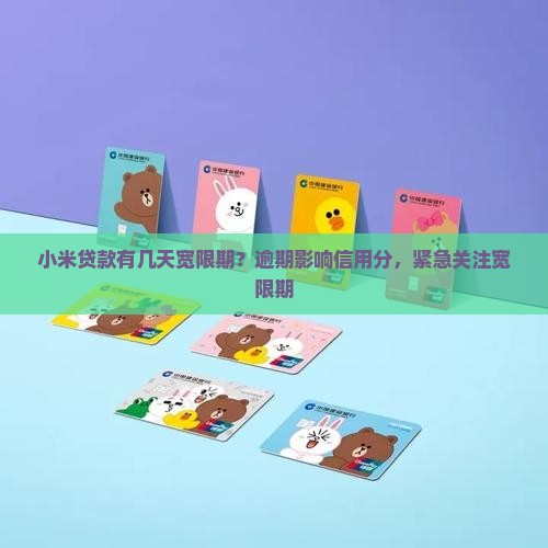 小米贷款有几天宽限期吗