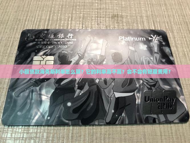 小额贷款海克斯利率怎么算