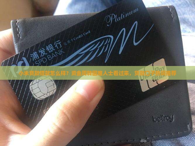 小米贷款借款怎么样