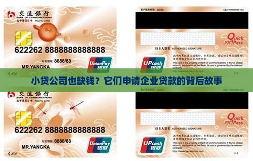 小贷公司申请企业贷款