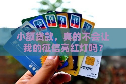 小额贷款对征信没影响吧