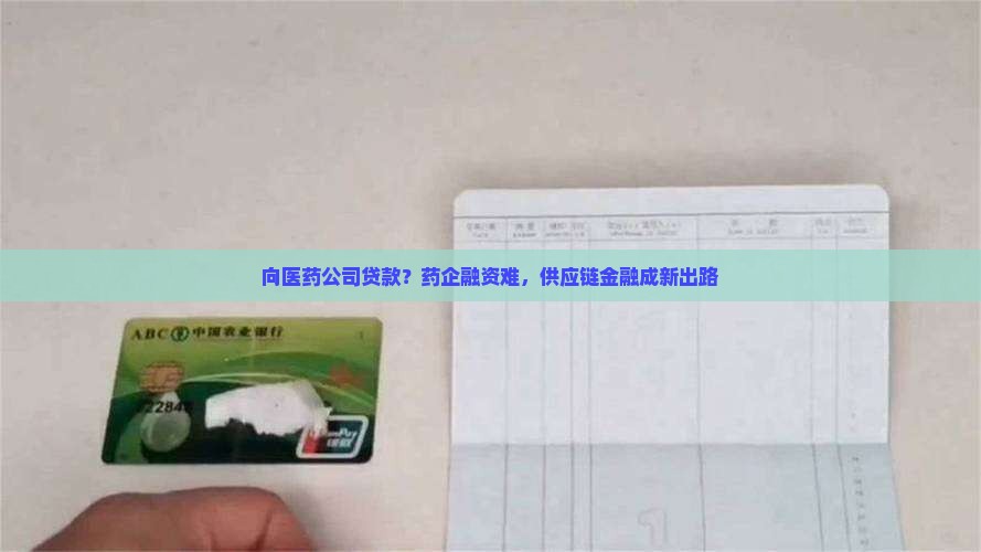 向医药公司贷款