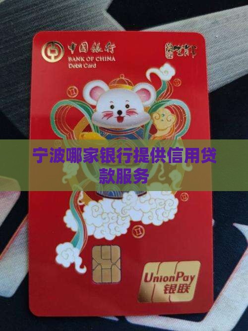 宁波什么银行可以信用贷款