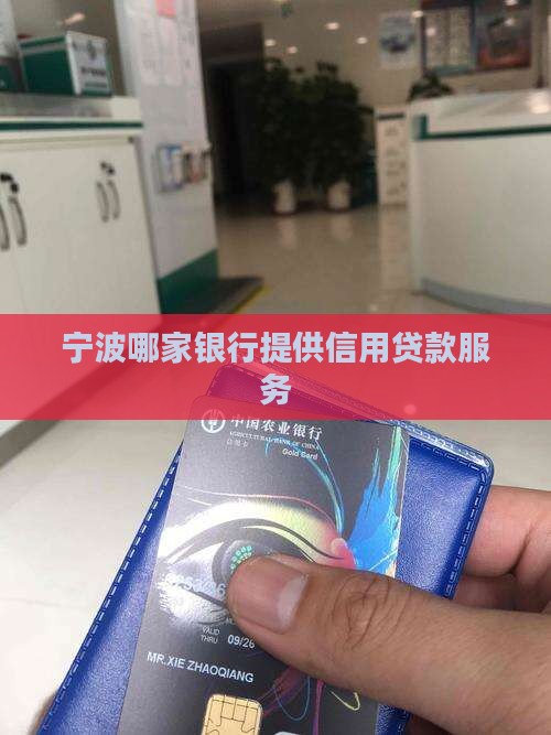 宁波什么银行可以信用贷款