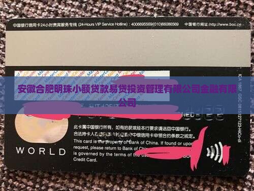 合肥明珠广场小额贷款