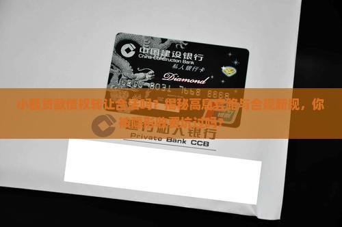 小额贷款债权转让合法吗