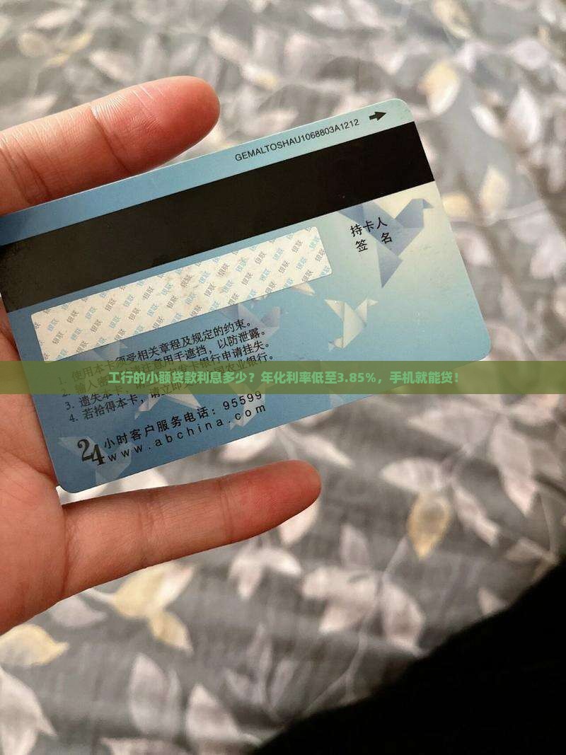 工行的小额贷款利息多少