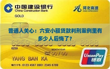 六安小额贷款判刑