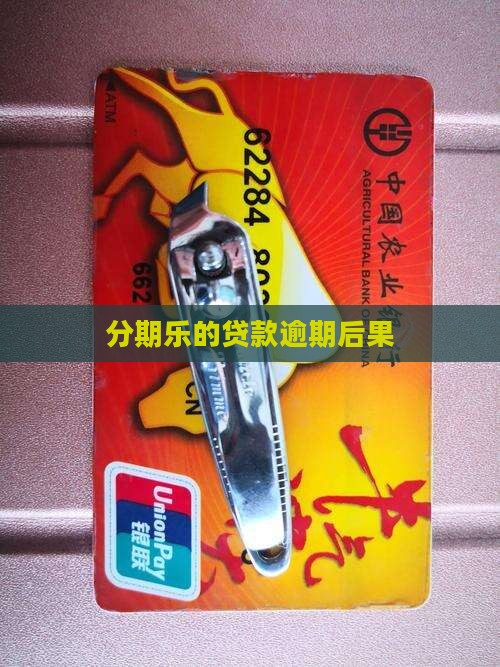 分期乐的贷款没还上