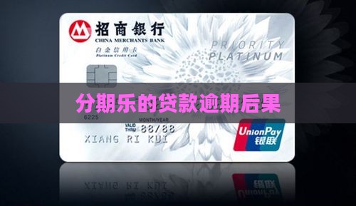 分期乐的贷款没还上