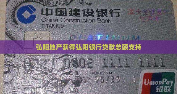 弘阳银行贷款总额