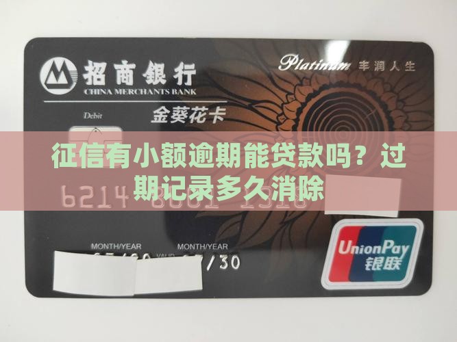 征信有小额逾期能贷款吗