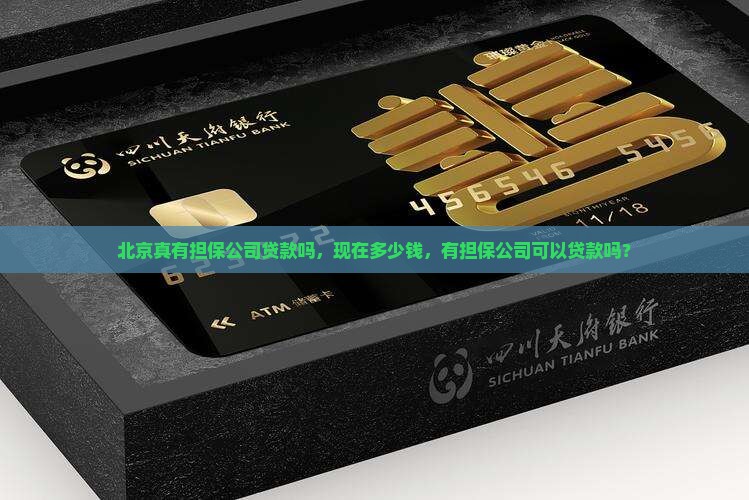 北京真有担保公司贷款吗