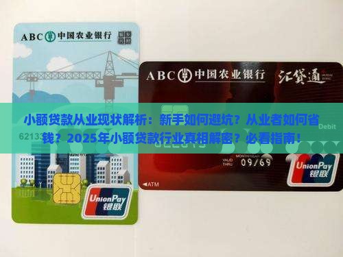 小额贷款从业现状