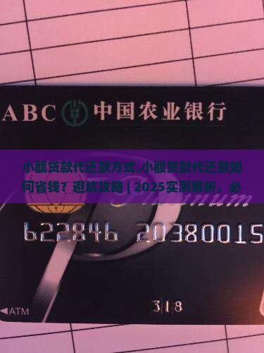 小额贷款代还款方式