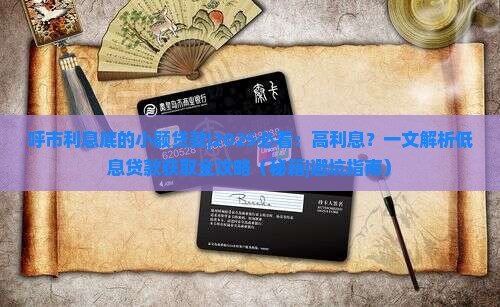 呼市利息底的小额贷款