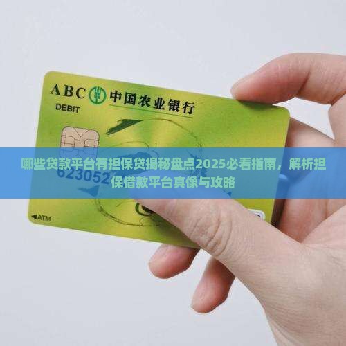 哪些贷款平台有担保贷