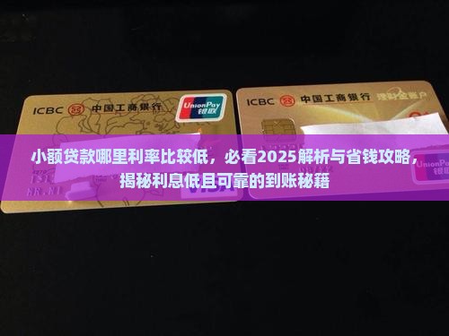 小额贷款哪里利率比较低