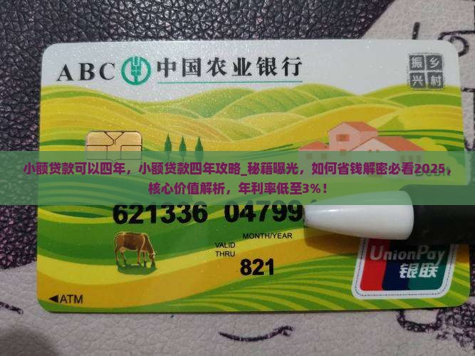 小额贷款可以四年