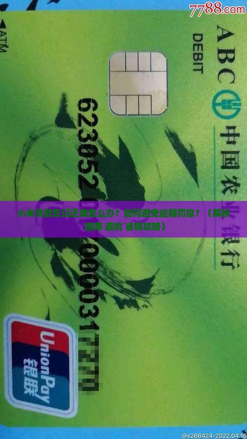 小米贷款忘记还钱