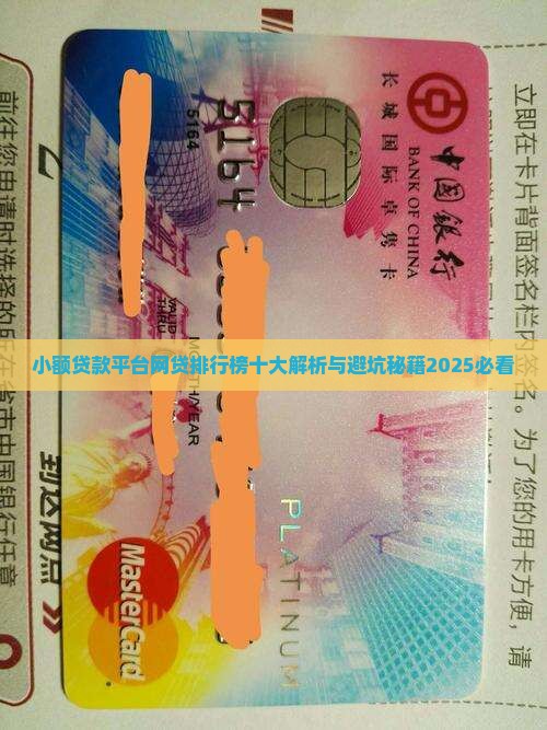 小额网络贷款排名
