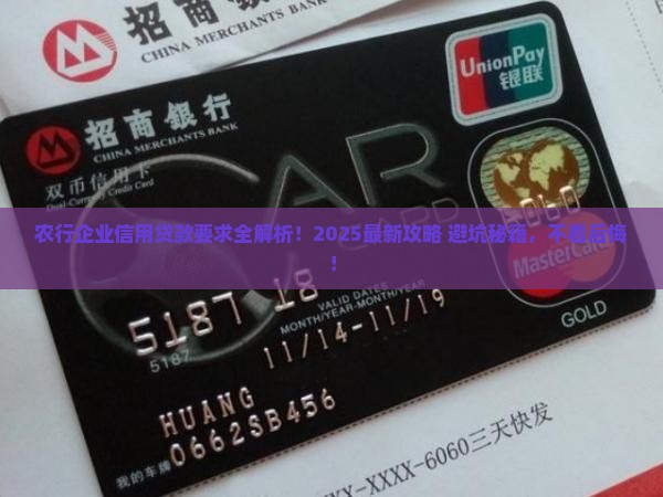 农行企业信用贷款要求