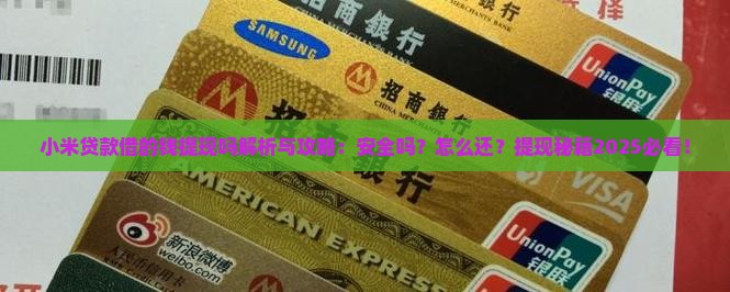 小米贷款借的钱提现吗