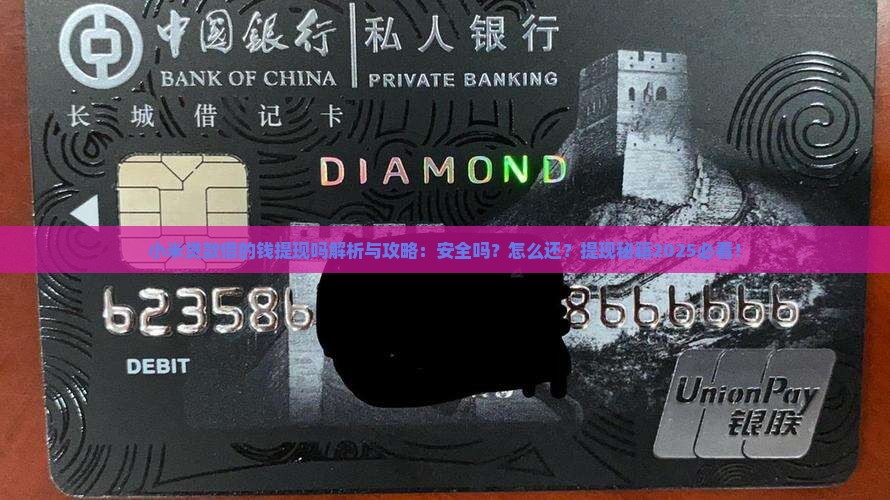 小米贷款借的钱提现吗