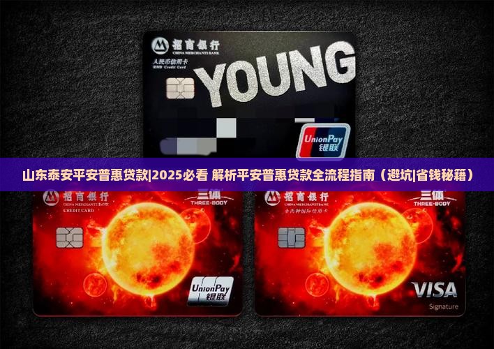 山东泰安平安普惠贷款