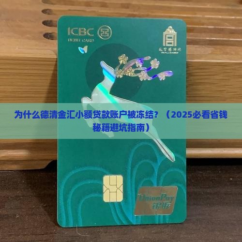 德清金汇小额贷款被冻结