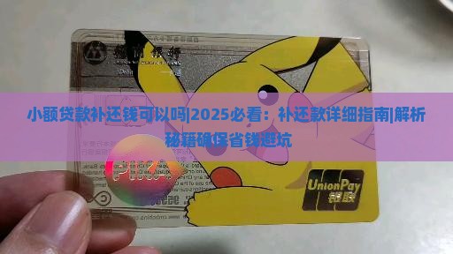 小额贷款补还钱可以吗